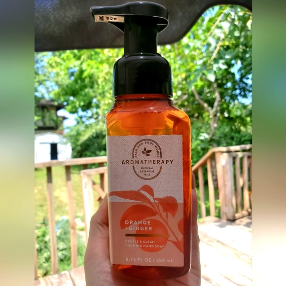 Bath & Body Works Other - Bath & Body Works Aromatherapy Orange Ginger Foaming Hand Soap Essential Oil NEW